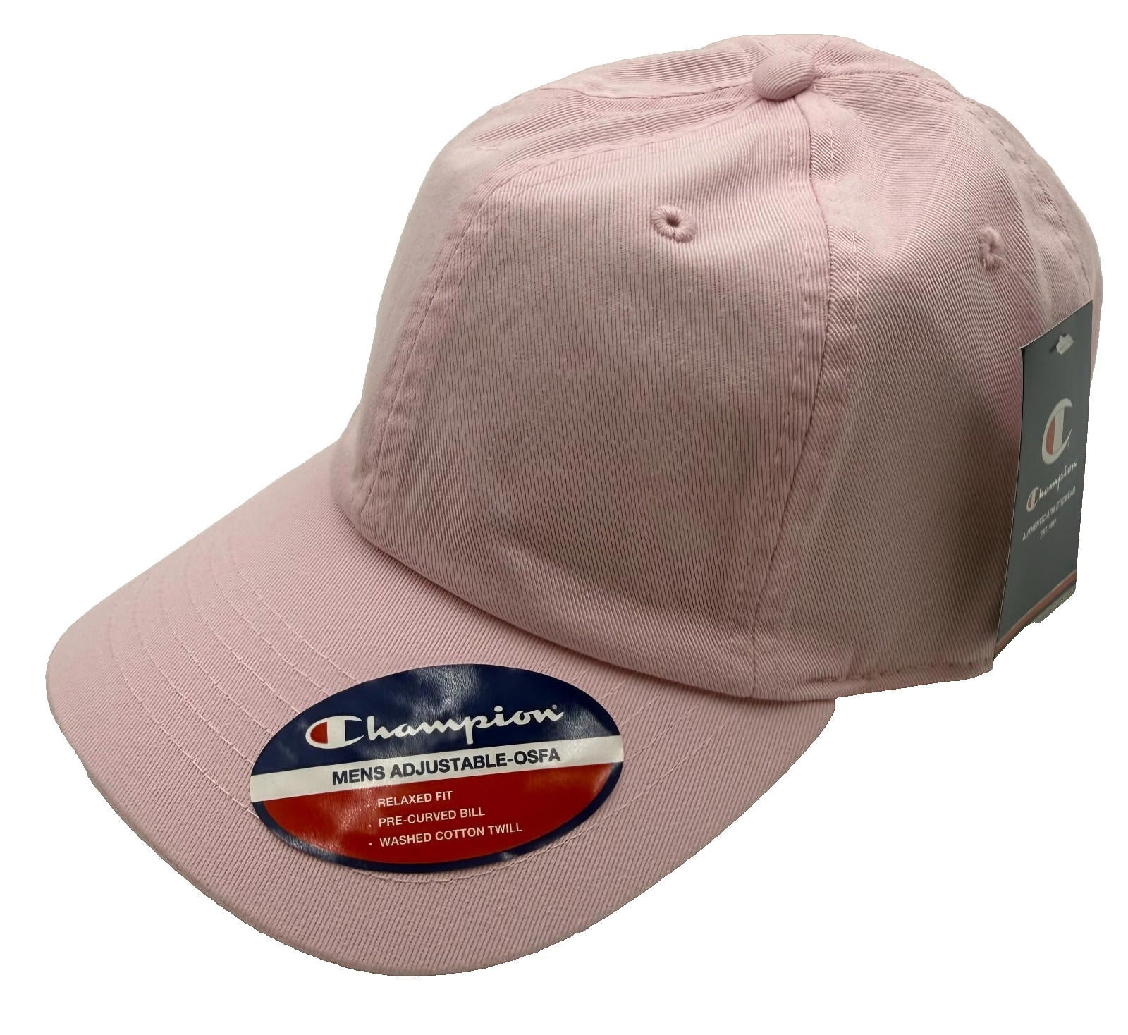 Bulk Reseller Lot of (72) Champion Pink Baseball Hats Adjustable OSFA NWT